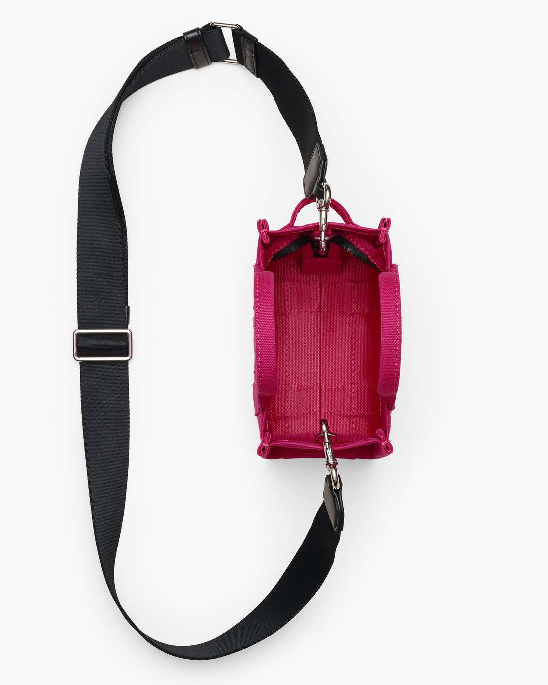 Marc Jacobs The Canvas Crossbody Tote Bag Raspberry Pink