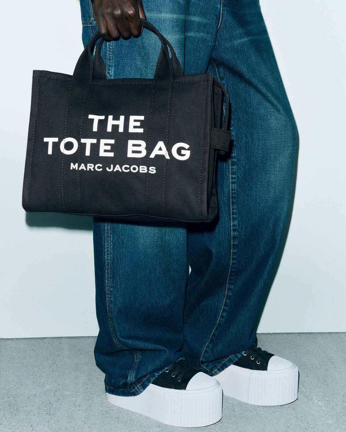 Marc Jacobs The Canvas Medium Tote Bag Black