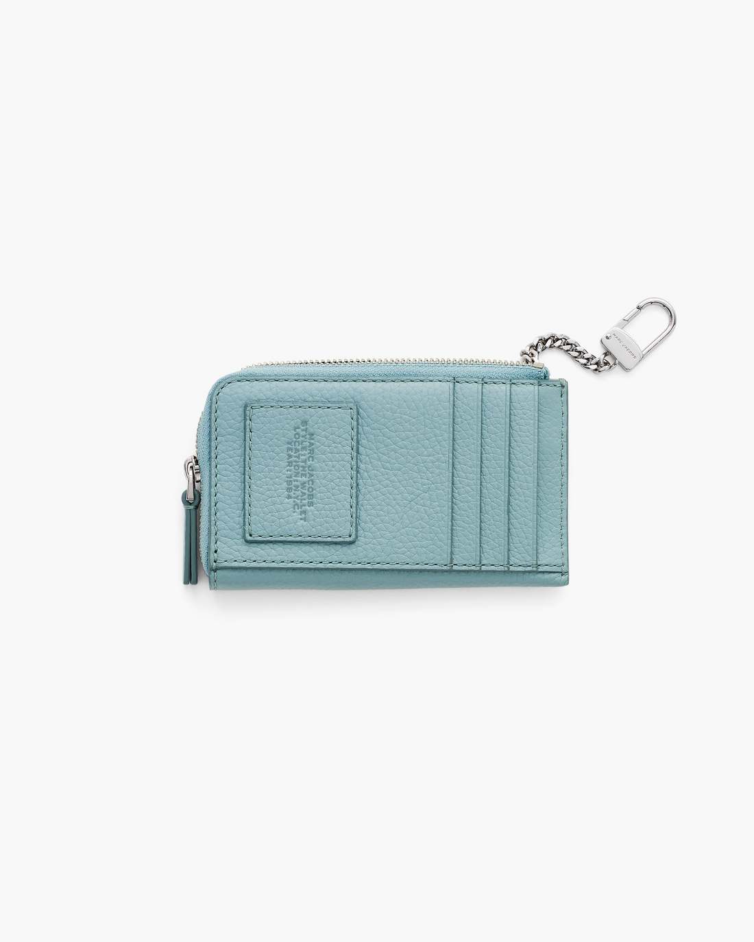 Marc Jacobs The Leather Top Zip Multi Wallet Sky Blue