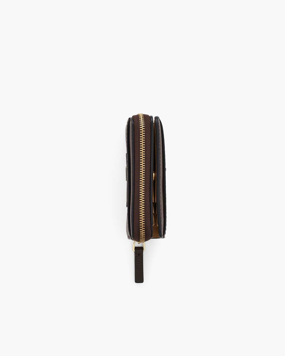 Marc Jacobs The Leather Mini Compact Wallet Ganache