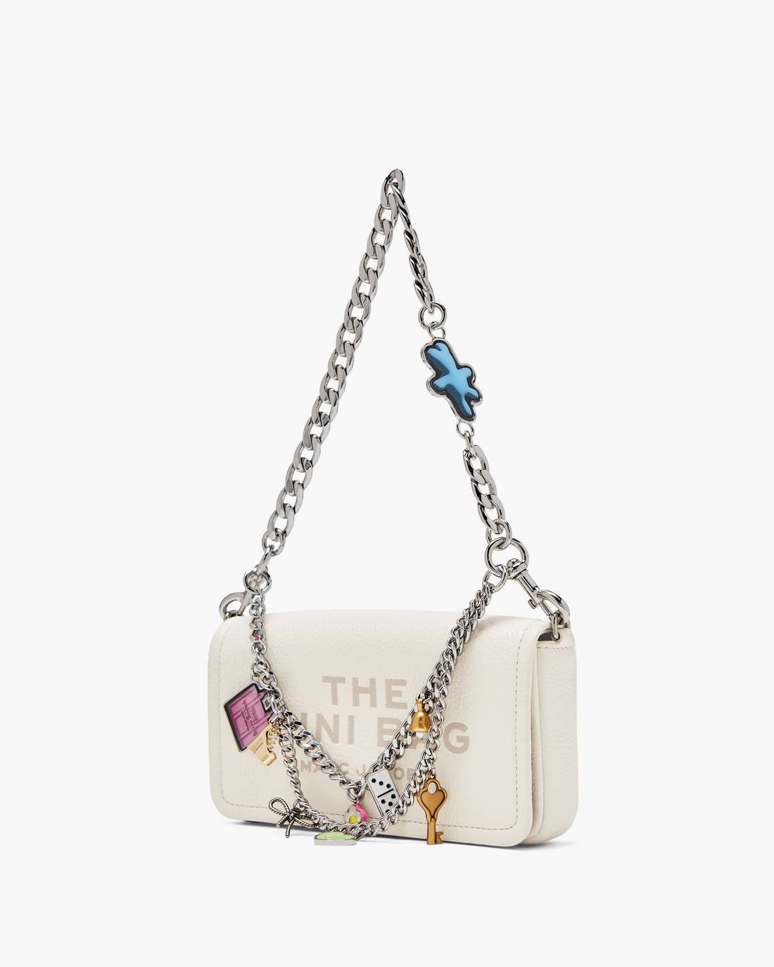 Marc Jacobs The Sticker Chain Shoulder Strap Nickel