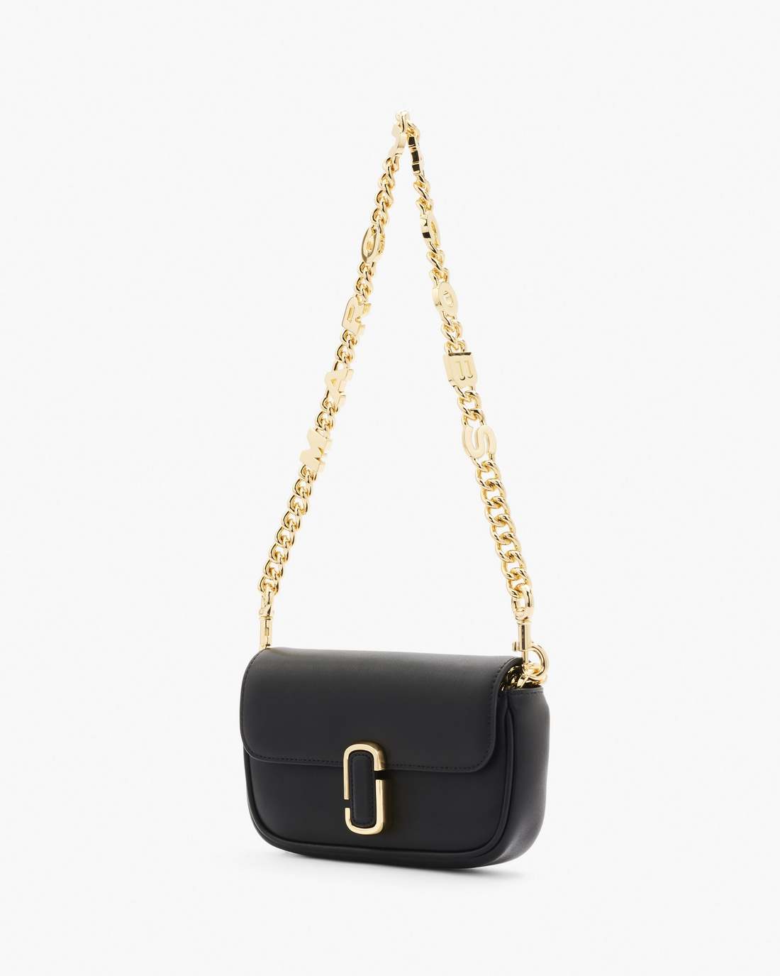 Marc Jacobs The Logo Chain Shoulder Strap Gold