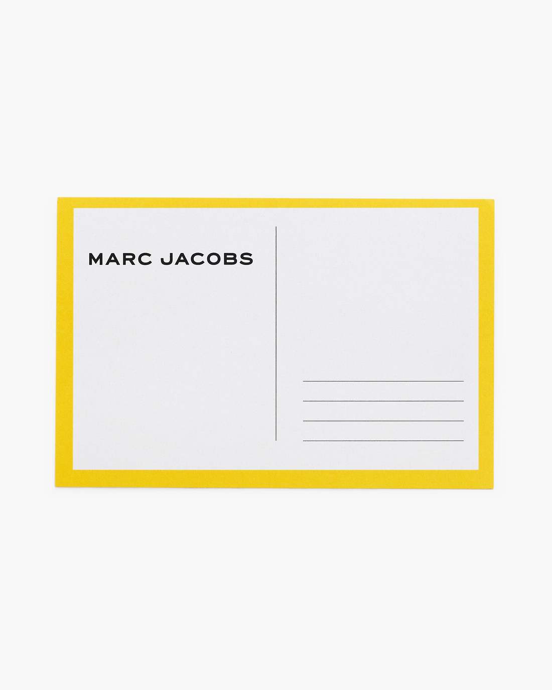 Marc Jacobs The City Postcard New York New York City