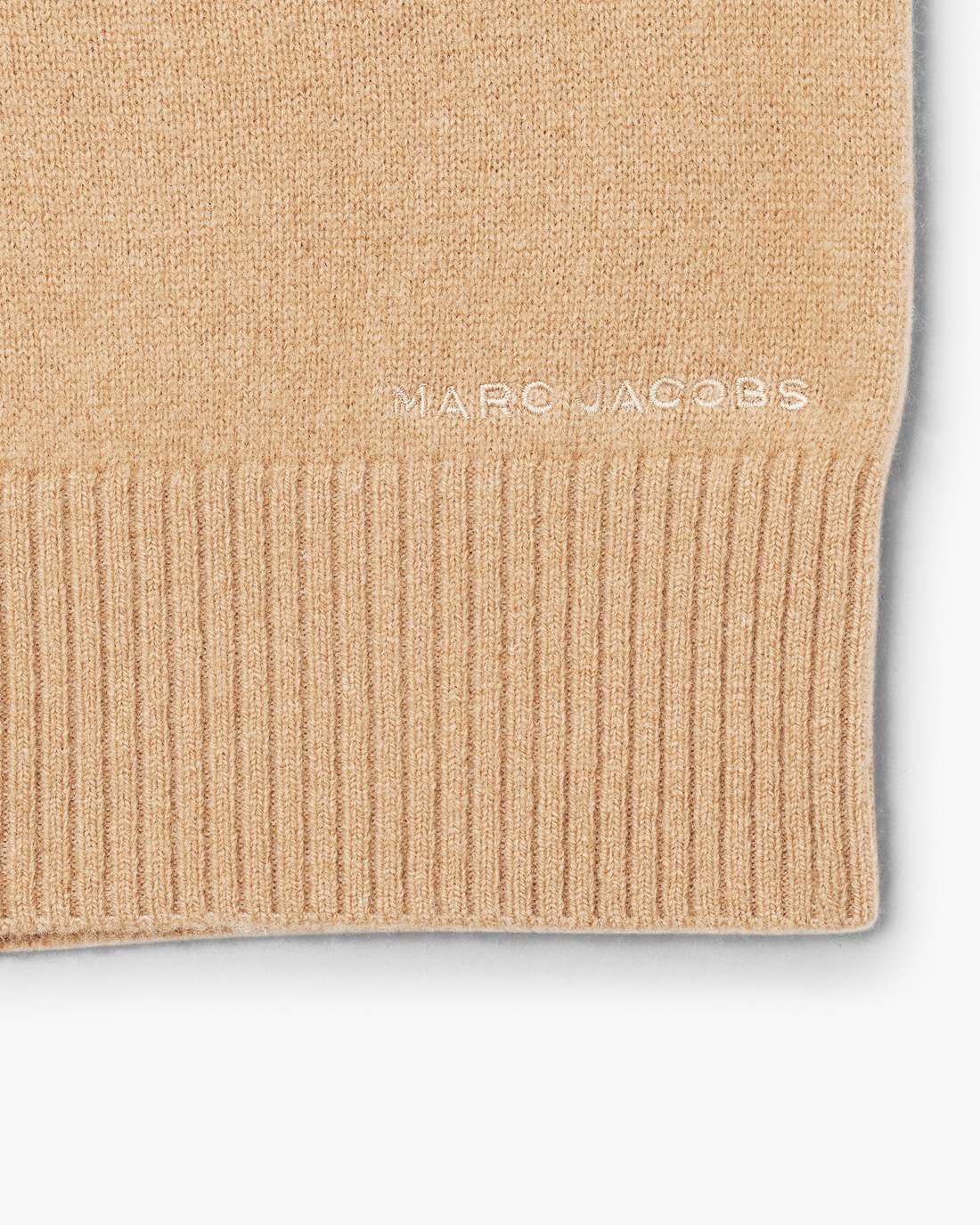 Marc Jacobs Trompe L'Oeil Knit Polo Camel