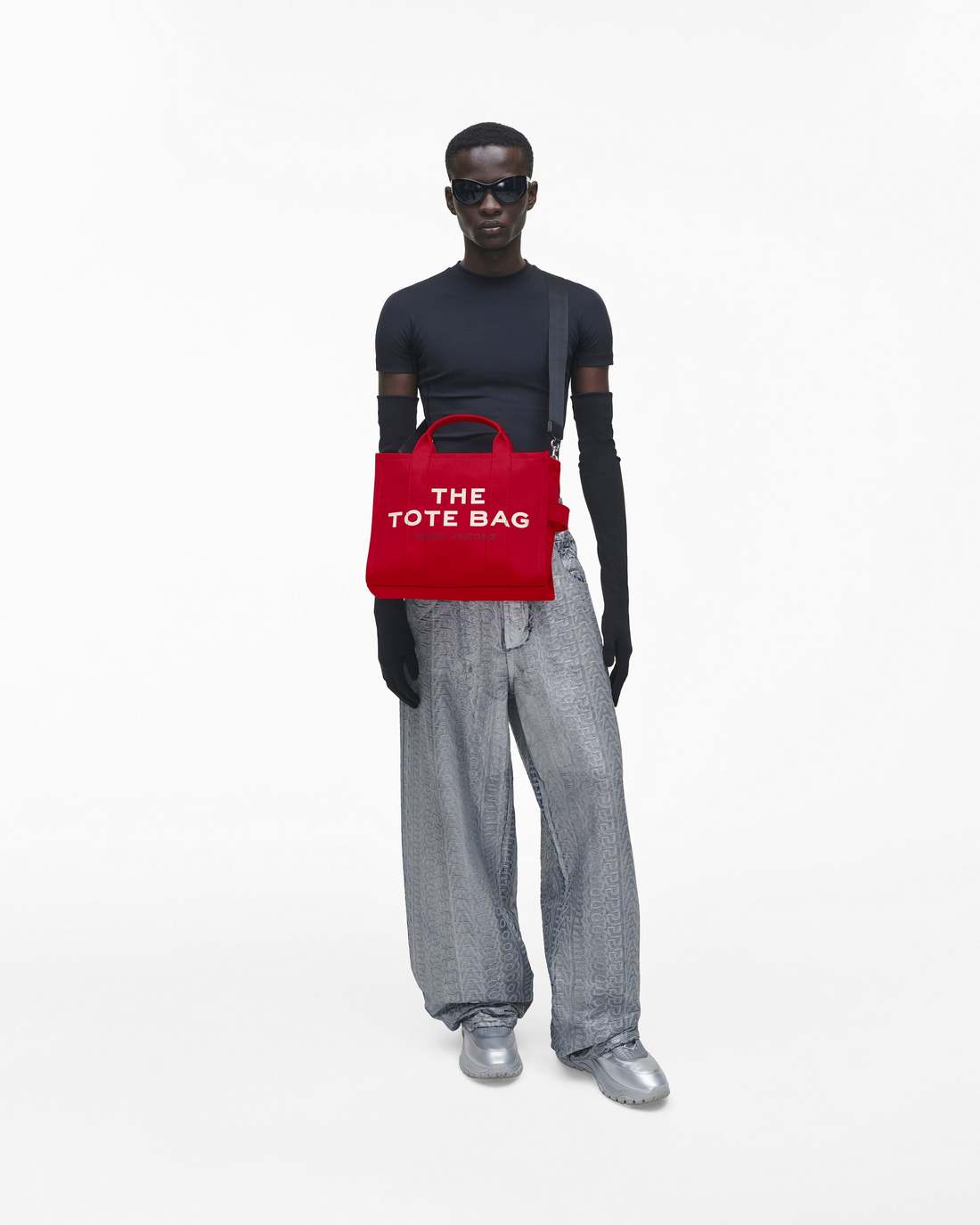 Marc Jacobs The Canvas Medium Tote Bag True Red