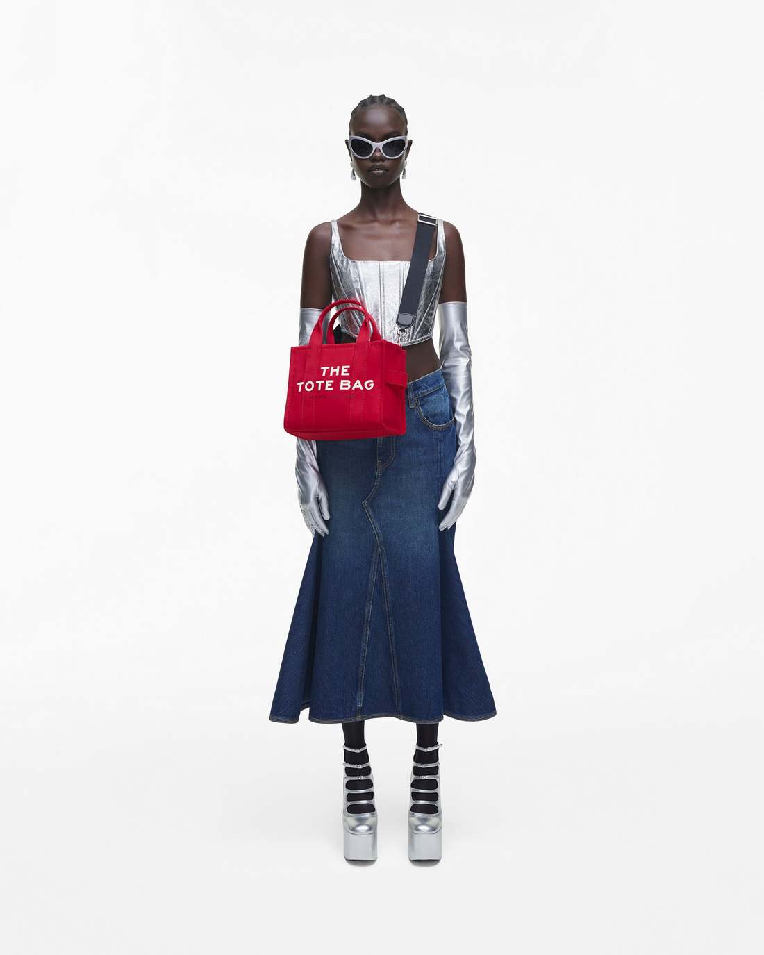 Marc Jacobs The Canvas Small Tote Bag True Red