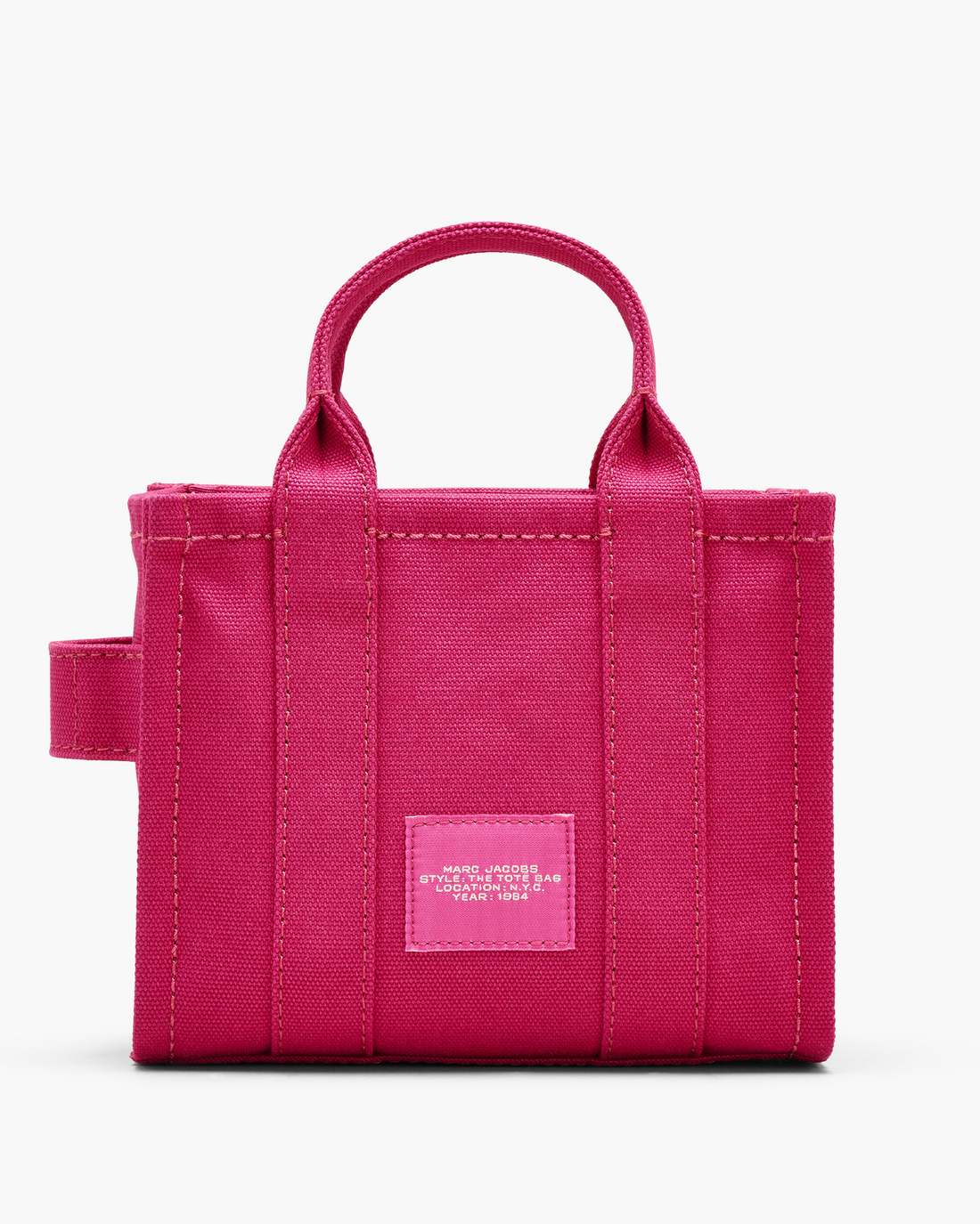 Marc Jacobs The Canvas Crossbody Tote Bag Raspberry Pink