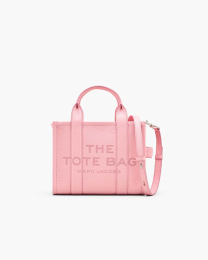 Marc Jacobs The Leather Small Tote Bag Ribbon Pink