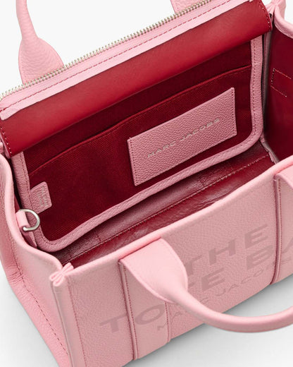 Marc Jacobs The Leather Small Tote Bag Ribbon Pink