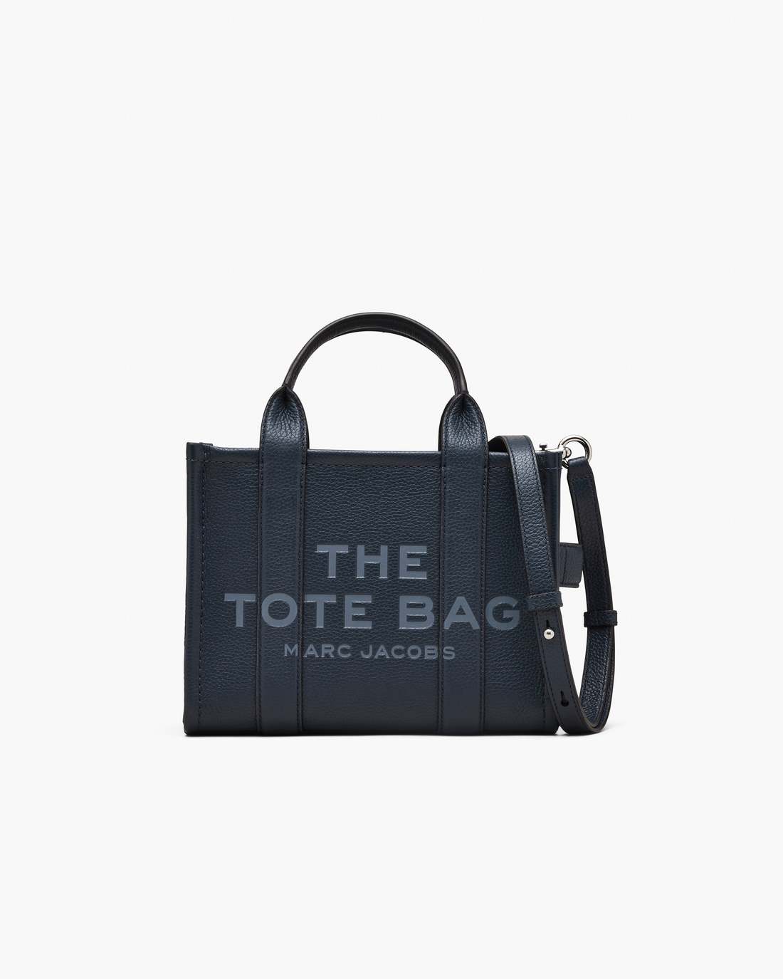 Marc Jacobs The Leather Small Tote Bag Blue Sea