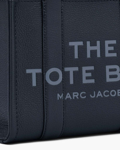 Marc Jacobs The Leather Small Tote Bag Blue Sea