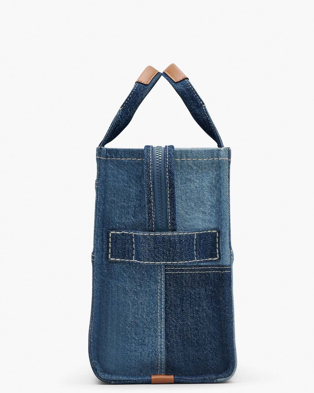 Marc Jacobs The Denim Medium Tote Bag Blue Denim