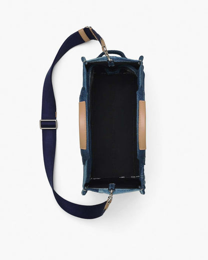 Marc Jacobs The Denim Medium Tote Bag Blue Denim