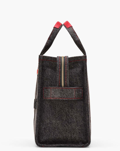 Marc Jacobs The Year Of The Horse Canvas Medium Tote Bag Black Multi