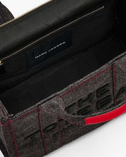 Marc Jacobs The Year Of The Horse Canvas Medium Tote Bag Black Multi