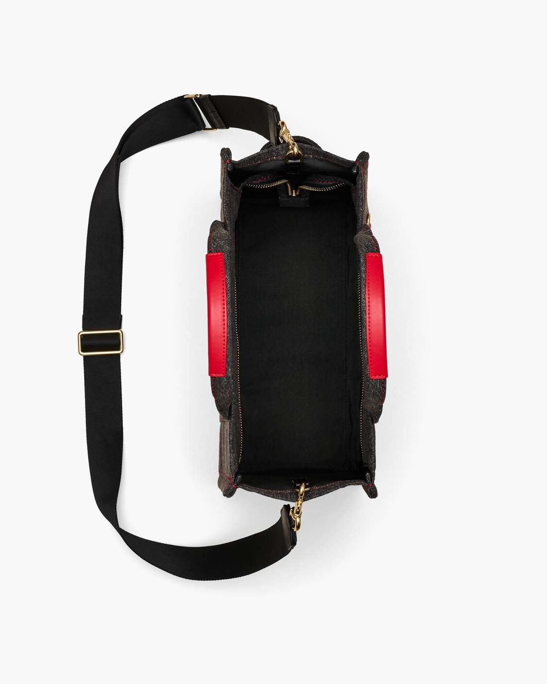Marc Jacobs The Year Of The Horse Canvas Medium Tote Bag Black Multi