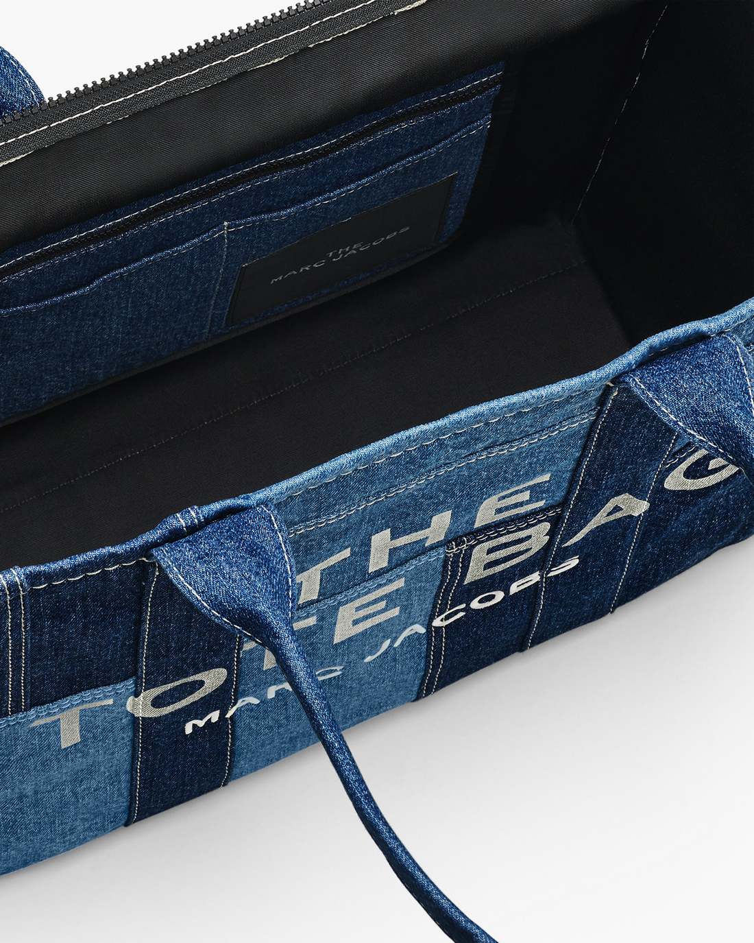 Marc Jacobs The Denim Large Tote Bag Blue Denim