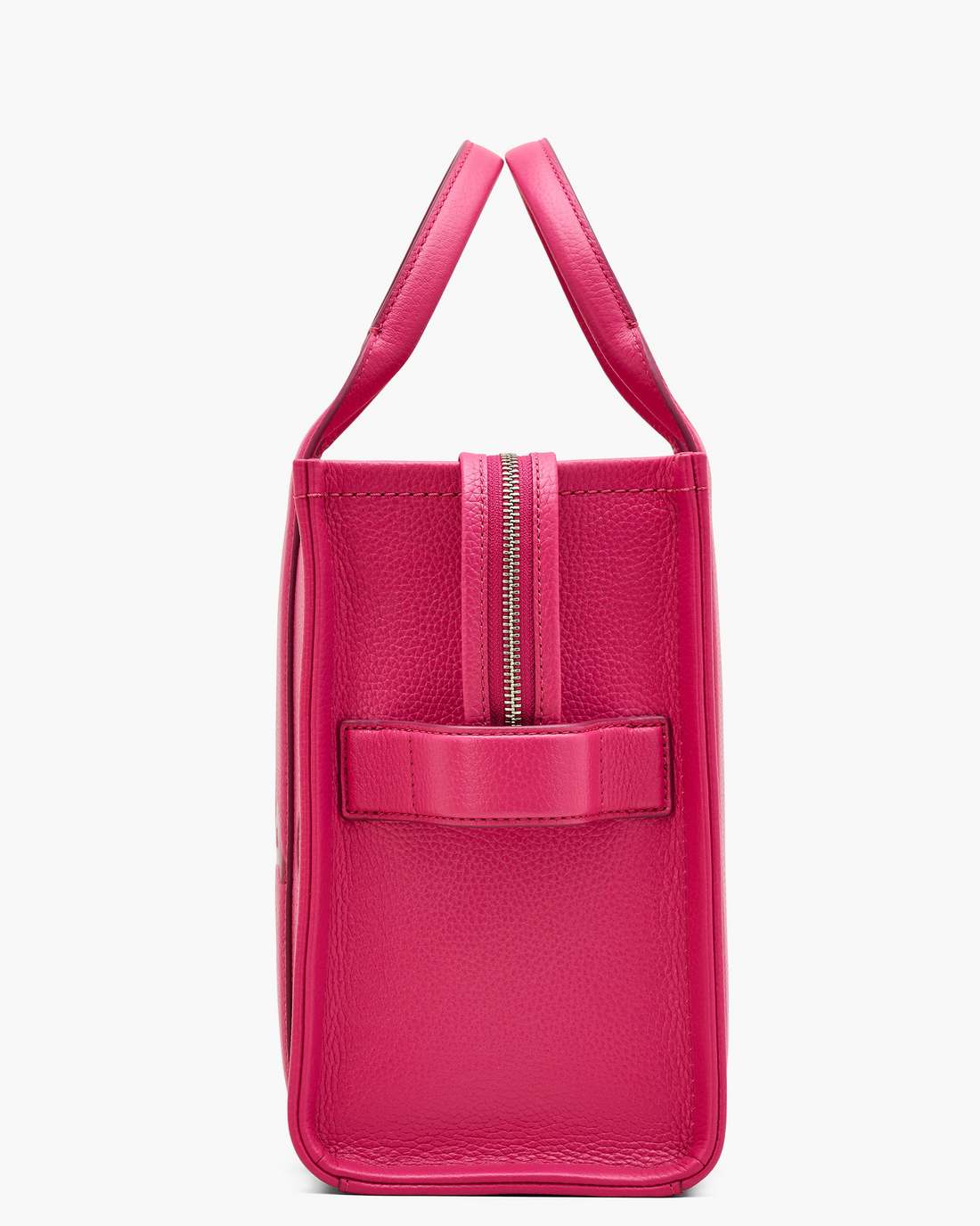 Marc Jacobs The Leather Medium Tote Bag Raspberry Pink