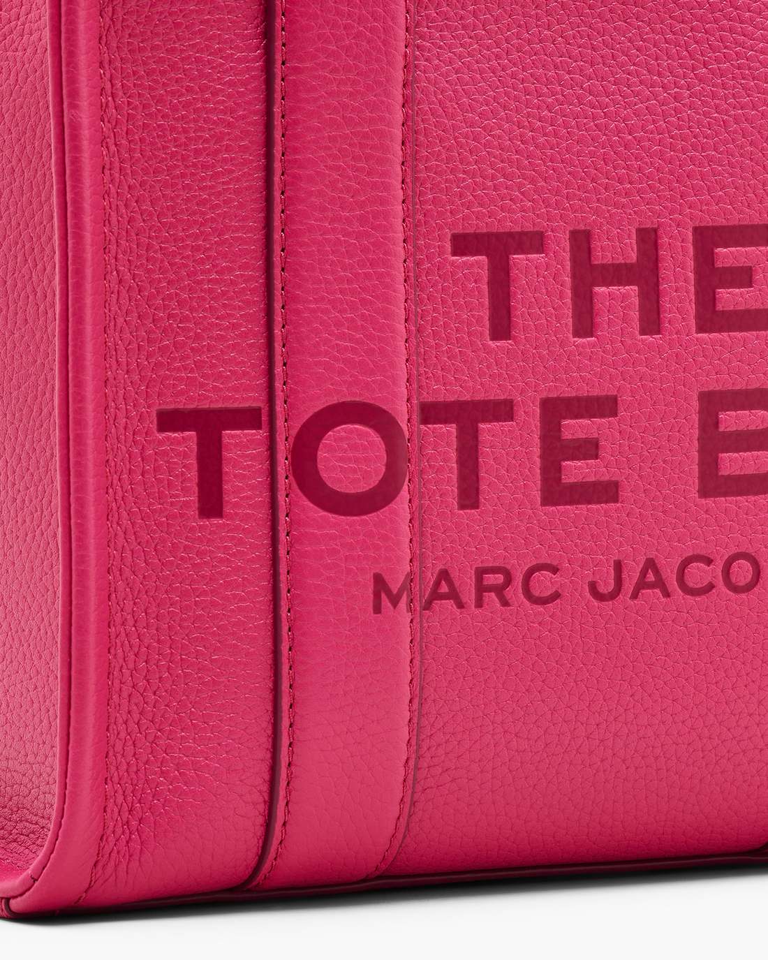 Marc Jacobs The Leather Small Tote Bag Raspberry Pink