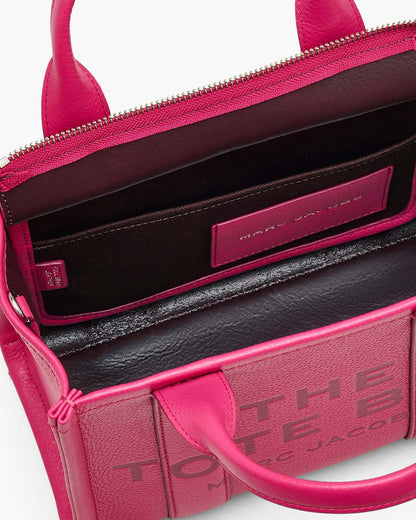 Marc Jacobs The Leather Small Tote Bag Raspberry Pink