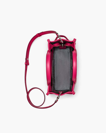 Marc Jacobs The Leather Small Tote Bag Raspberry Pink