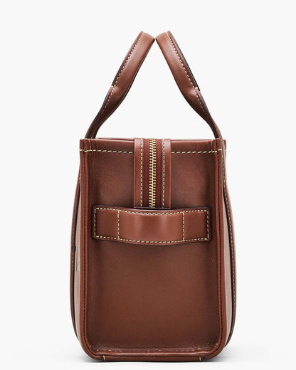 Marc Jacobs The A.P.C. X Marc Jacobs Leather Small Tote Bag Hazelnut