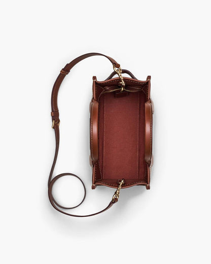 Marc Jacobs The A.P.C. X Marc Jacobs Leather Small Tote Bag Hazelnut