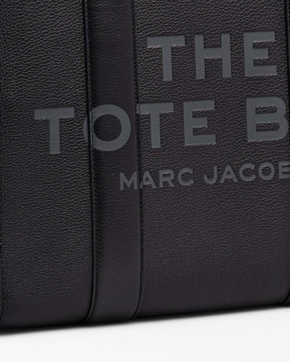 Marc Jacobs The Leather Large Tote Bag Black