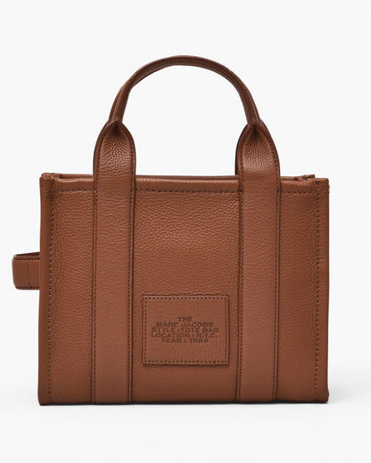 Marc Jacobs The Leather Small Tote Bag Argan Oil
