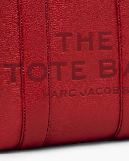 Marc Jacobs The Leather Small Tote Bag True Red