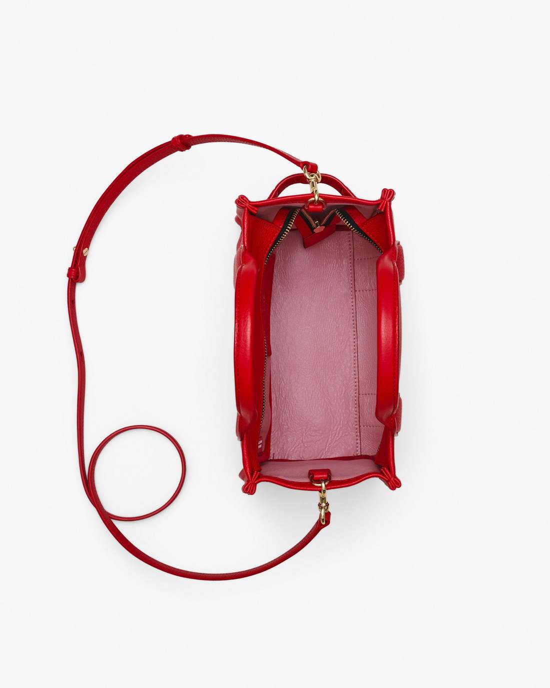 Marc Jacobs The Leather Small Tote Bag True Red