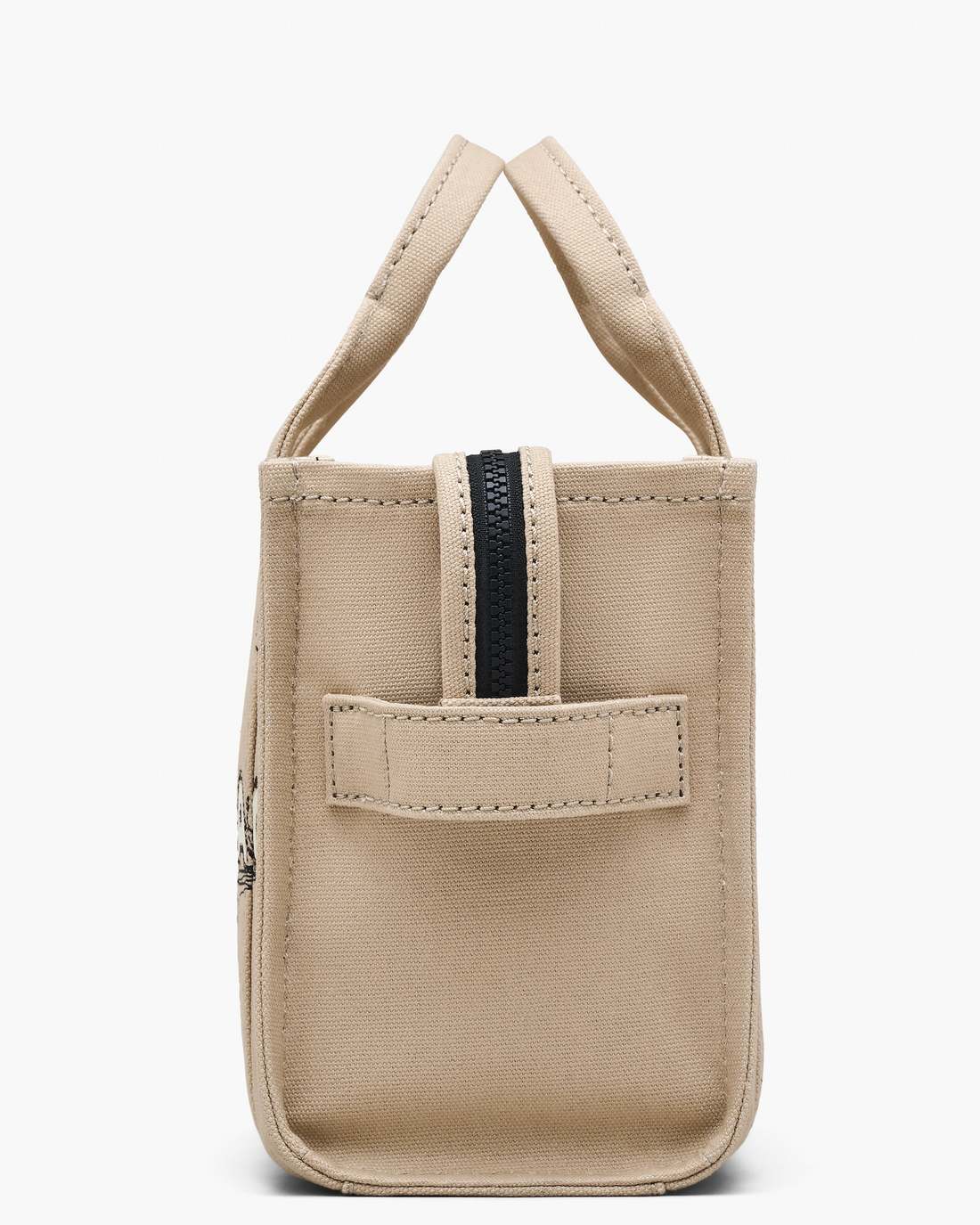 Marc Jacobs The Daisy Doodle Canvas Small Tote Bag Beige Multi