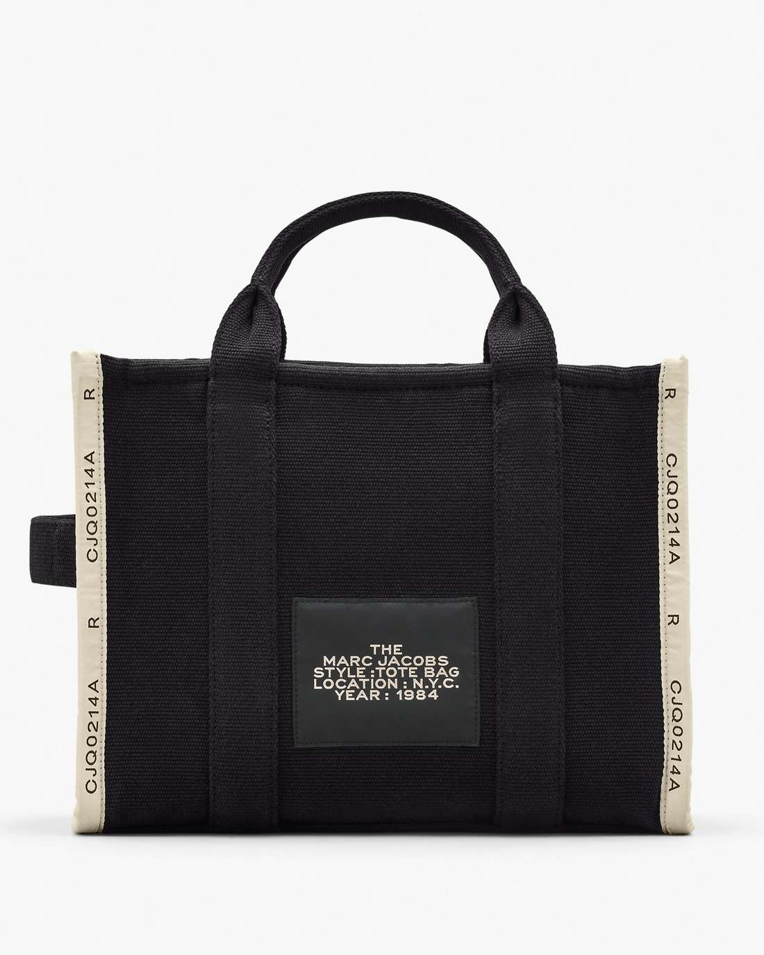 Marc Jacobs The Jacquard Medium Tote Bag Black