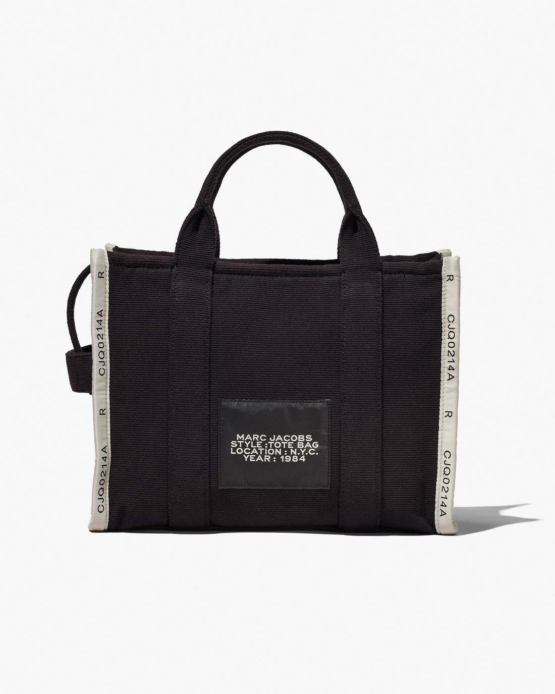 Marc Jacobs The Jacquard Medium Tote Bag Black