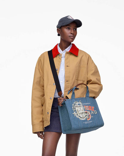 Marc Jacobs The A.P.C. X Marc Jacobs Denim Medium Tote Bag Washed Indigo
