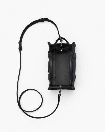 Marc Jacobs The Leather Crossbody Tote Bag Black
