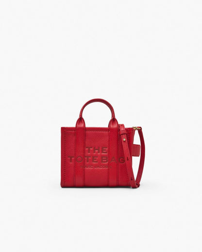 Marc Jacobs The Leather Crossbody Tote Bag True Red