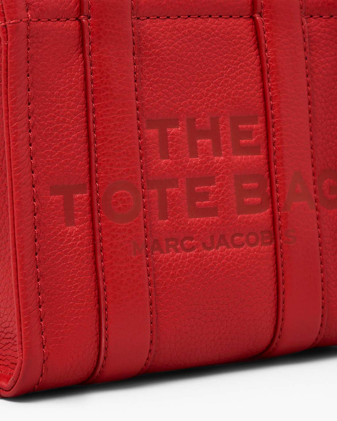 Marc Jacobs The Leather Crossbody Tote Bag True Red