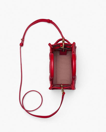 Marc Jacobs The Leather Crossbody Tote Bag True Red