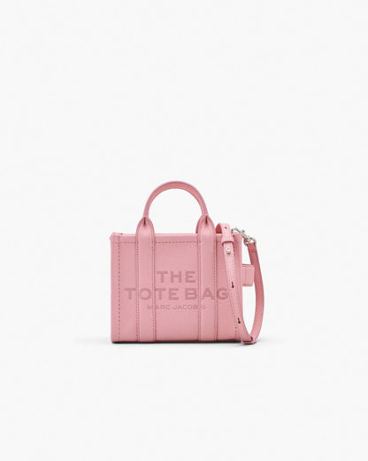 Marc Jacobs The Leather Crossbody Tote Bag Ribbon Pink