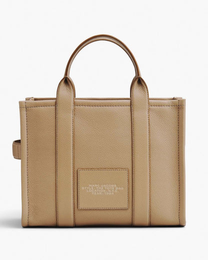 Marc Jacobs The Leather Medium Tote Bag Camel