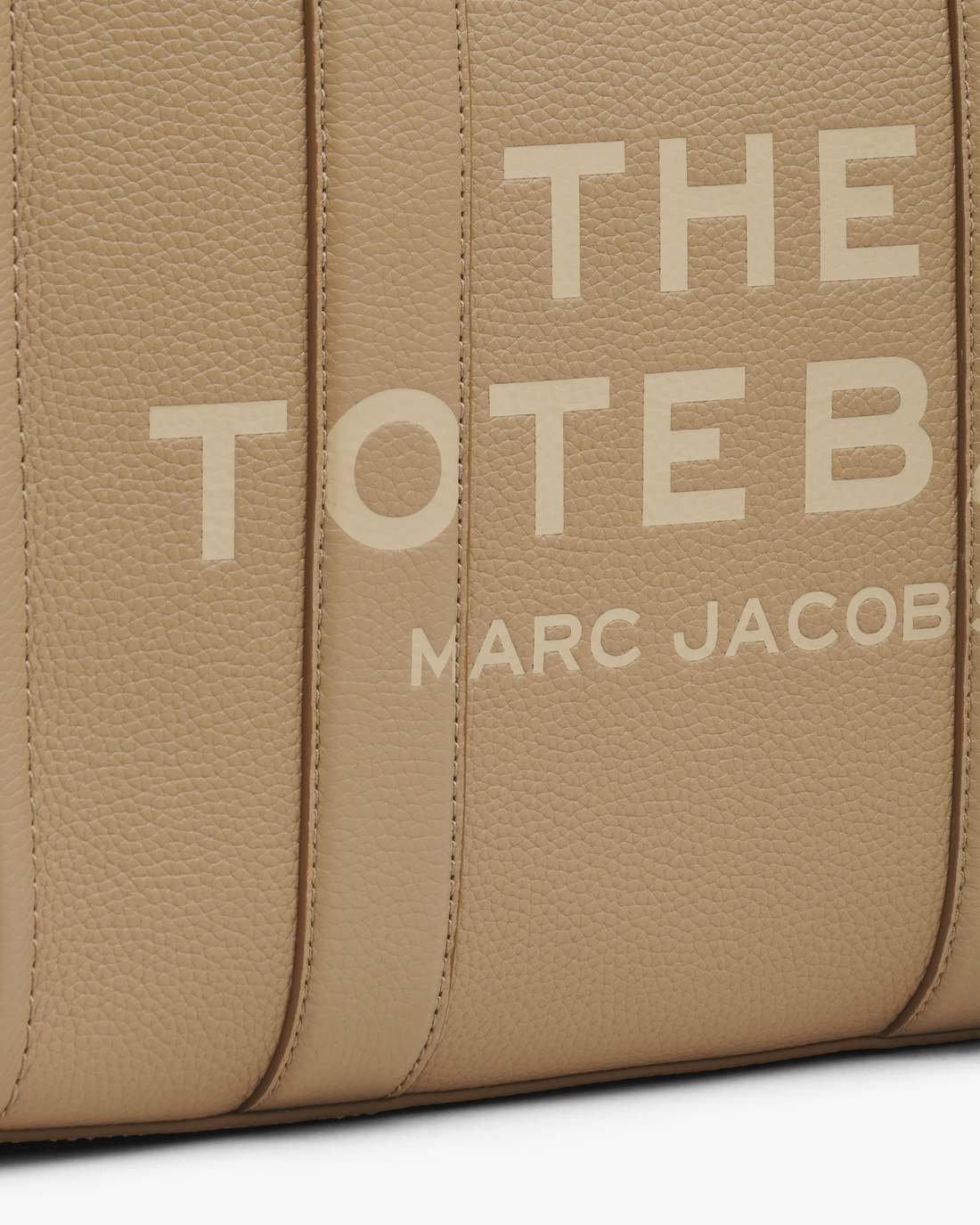 Marc Jacobs The Leather Medium Tote Bag Camel
