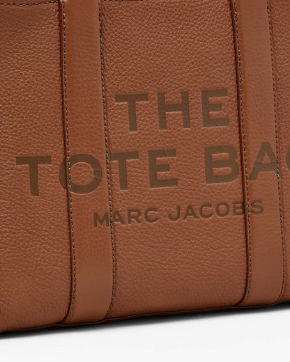 Marc Jacobs The Leather Medium Tote Bag Argan Oil