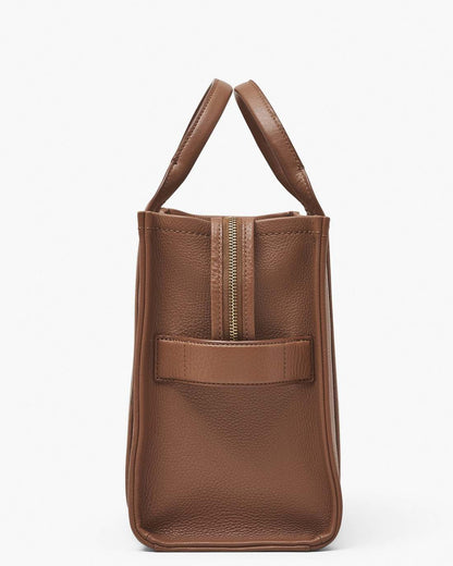 Marc Jacobs The Leather Medium Tote Bag Argan Oil