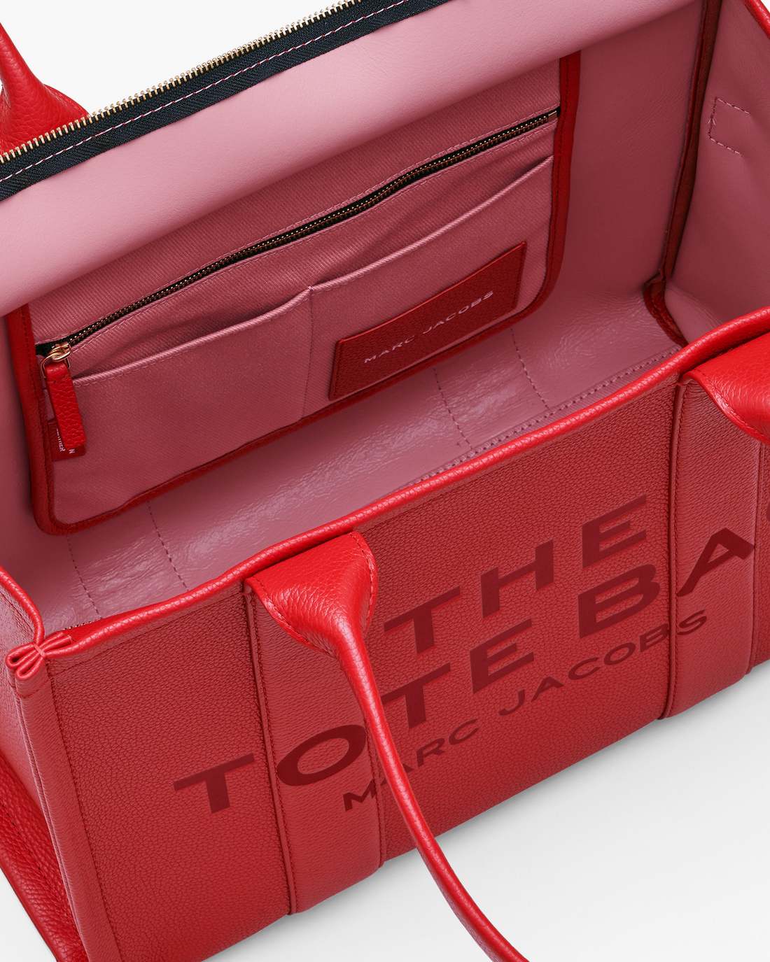 Marc Jacobs The Leather Large Tote Bag True Red