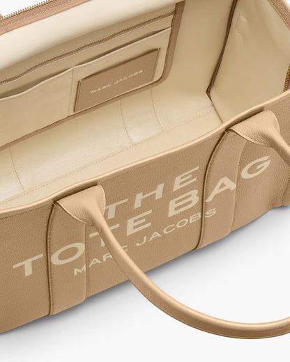 Marc Jacobs The Leather Large Tote Bag Camel