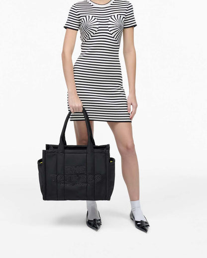 Marc Jacobs The Puffy Nylon Large Tote Bag Black