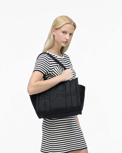 Marc Jacobs The Puffy Nylon Medium Tote Bag Black