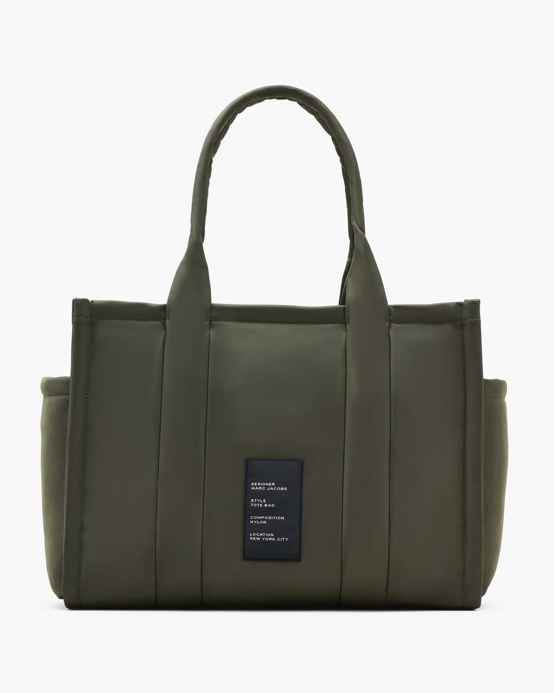 Marc Jacobs The Puffy Nylon Large Tote Bag Army Green
