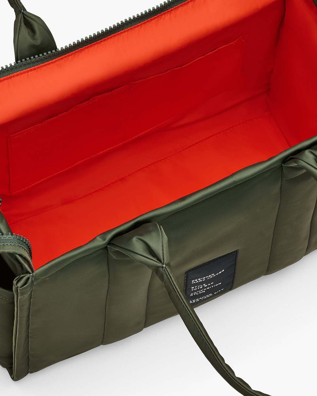 Marc Jacobs The Puffy Nylon Large Tote Bag Army Green